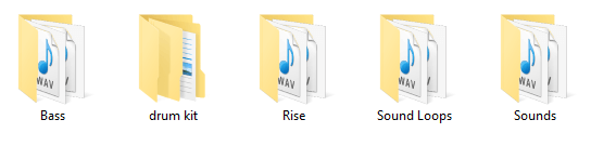 Clueless Drum Sample Kit Content