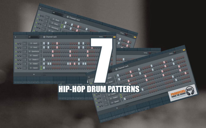 7 Cool Hip-Hop Drum Loop Patterns FL Studio Tutorial