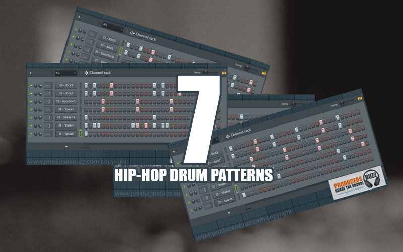 7 Cool Hip-Hop Drum Loop Patterns Studio Tutorial | Producersbuzz