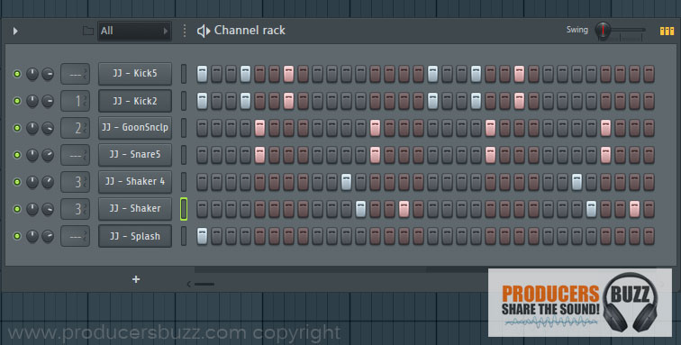 hip hop drum pattern 2