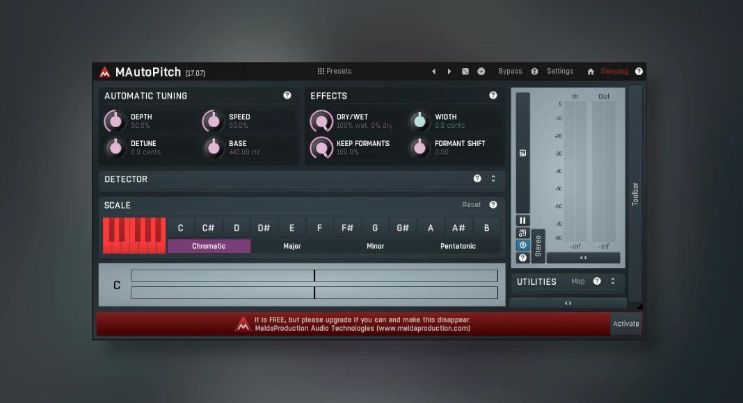 MAutoPitch Free Pitch Correction VST Plugin MAutoPitch Free Pitch Correction VST Plugin