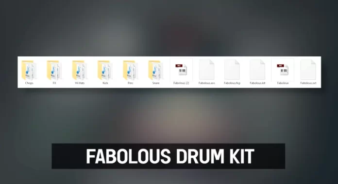 Fabolous hip-hop drum kit