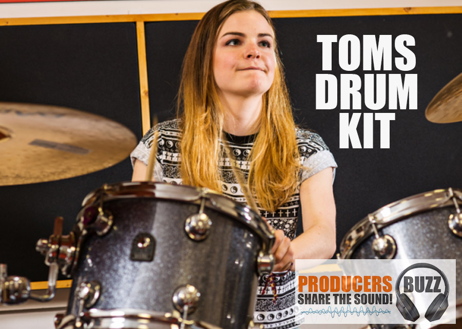 43 Toms Wav Sound Drum Kit
