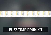 BUZZ FREE Trap Drum Kit Buzz Trap Drum Kit and Trap Drum Samples