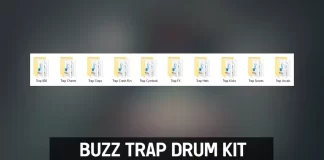 BUZZ FREE Trap Drum Kit Buzz Trap Drum Kit and Trap Drum Samples