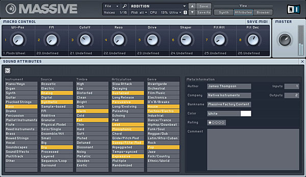Native Instruments Massive VST Native Instruments Massive VST