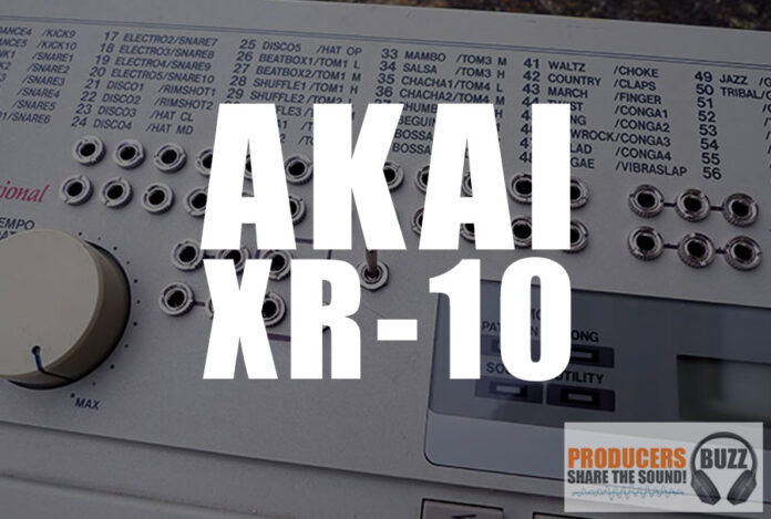 Akai XR-10 Drum Samples KIT