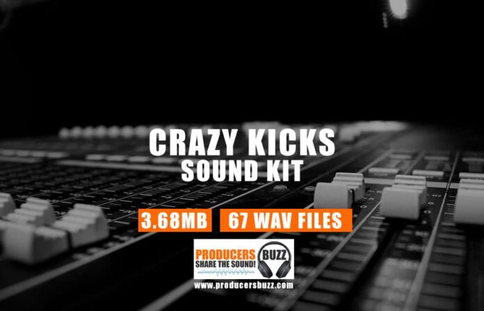 Crazy Kicks Drum Sample Kit | Hip-Hop & Trap Kicks