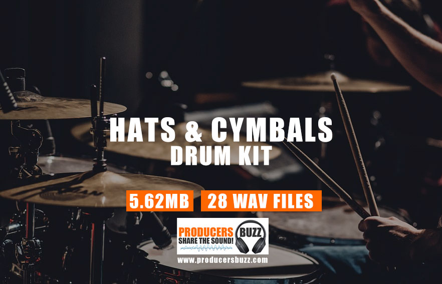 Hi Hat Cymbals Sound Kit (Hi Hat Sounds & Cymbal Crash Sound Effects)