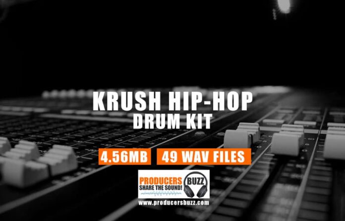 Krush Drum Kit - Hip-Hop/Trap Drum Samples Sound Kit