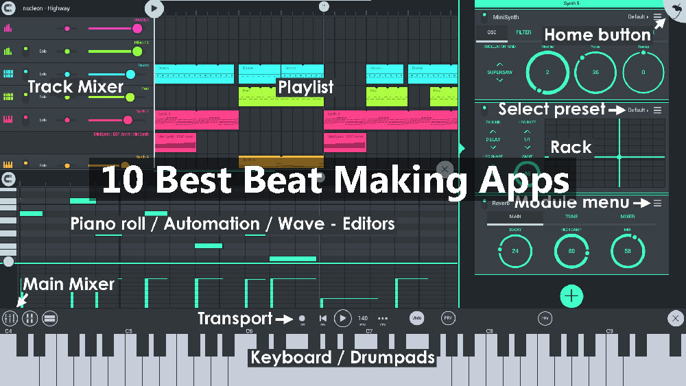 Knurre ikke noget At 10 Best Beat Making Apps for Mobile Producers (Android Google Play)