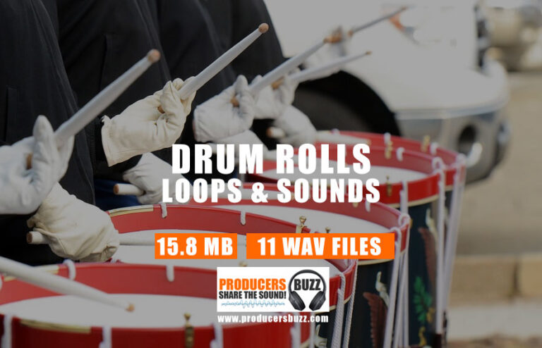 Drum Rolls & Drum Roll Loops Drum Kit | Producersbuzz