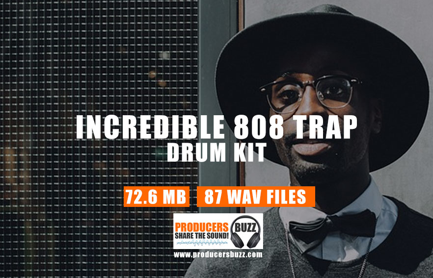 Free Incredible 808 Trap Drum Kit