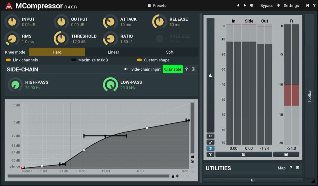 M Compressor MCompressor Free VST Plugin for Crystal Clear Sound