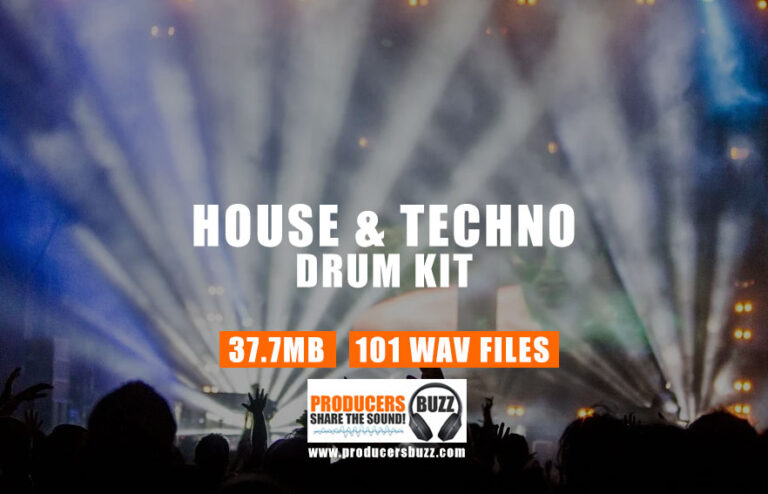 Free House Techno Drum Kit Electro Loops And Samples