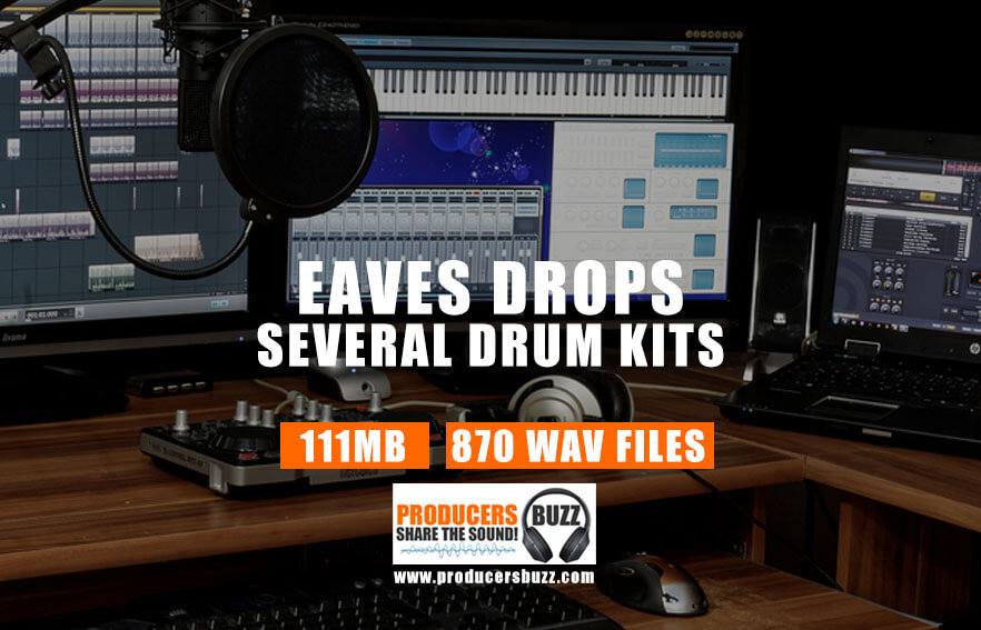 Eves Drops Hip-Hop & Trap Drum Kit