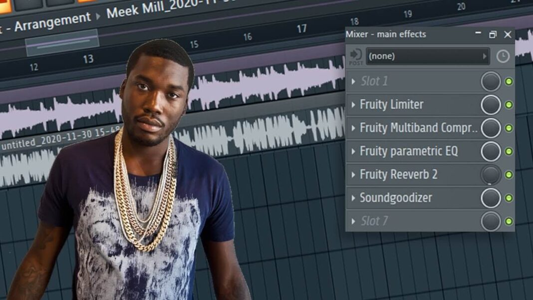 Meek Mill Vocal Effect Settings in FL Studio Free Preset Download