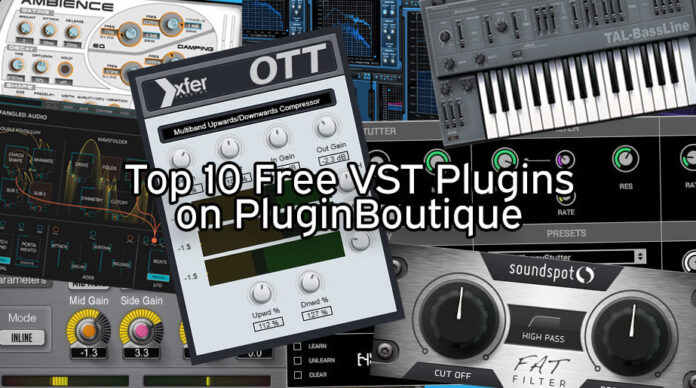 Top 10 Free Download VST Plugins on PluginBoutique.com