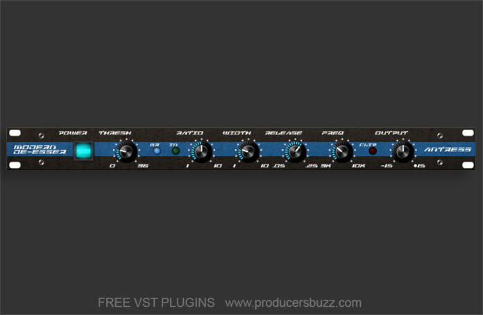 Modern De-Esser VST Plugin