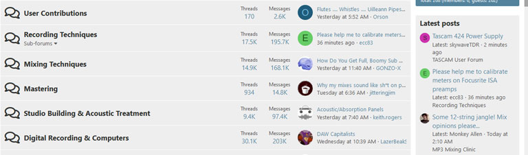 Forums & Community Websites