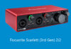 Focusrite Scarlett 2i2 USB Audio Interface (3rd Gen) Focusrite Scarlett (3rd Gen) 2i2