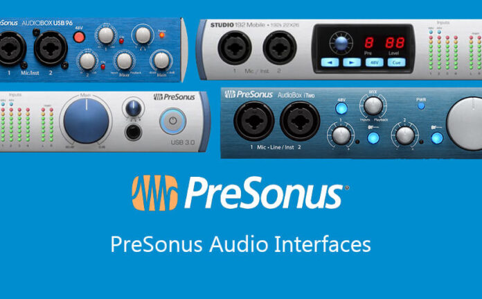 PreSonus Audio Interfaces