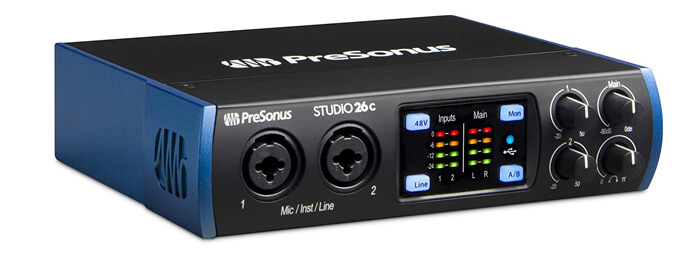 PreSonus Studio 26c USB-C PreSonus Studio 26c USB-C