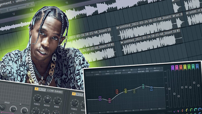 Travis Scott inspiroval Free FL Studio Studio Vocal Rap Preset