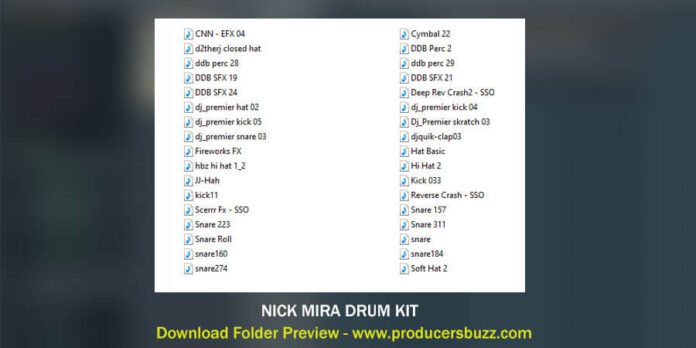 Download Free Nick Mira Drum Kit
