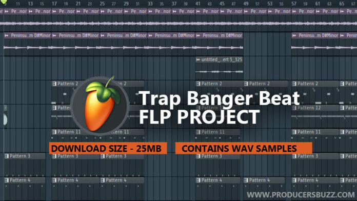 Free Guitar Trap FL Studio Project FLP File