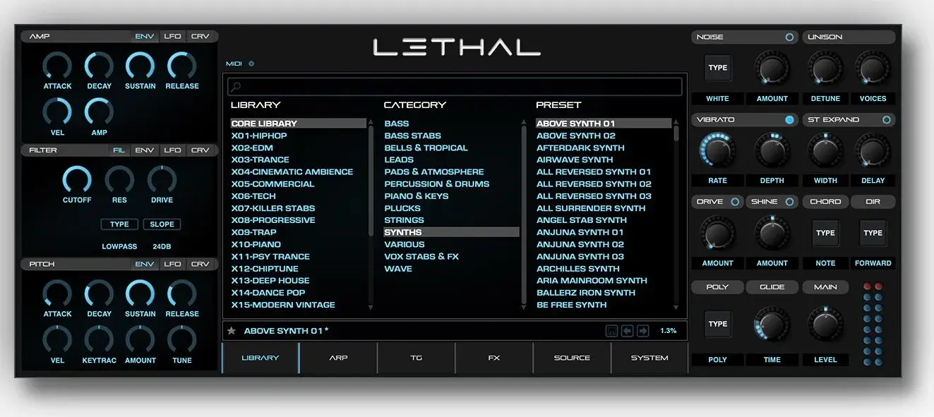lethal vst (high definition) lethal vst (high definition)