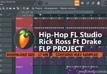 Rick-Ross Drake Type Hip-Hop FL Studio Remake Project (FLP) Hip-Hop FL Studio Remake Project