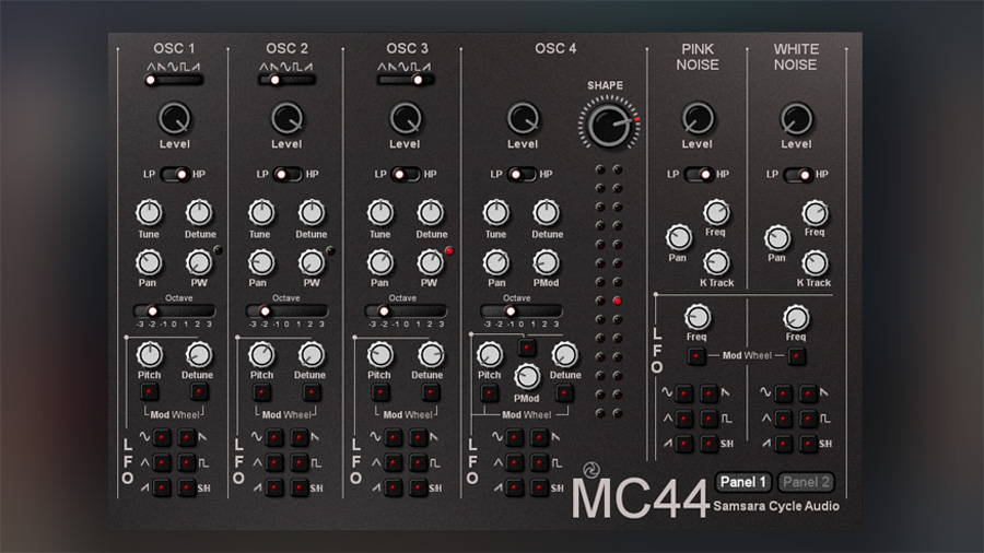 MC44 Analog Synth - Free Synth VST with 100 Presets