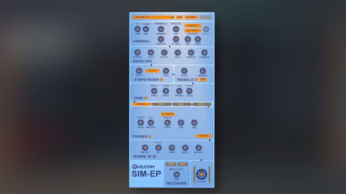 SIM-EP Free Eletronic Piano VST Plugin