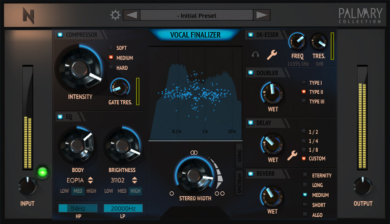 Finalizer is pure for Vocal Mixing Mastering