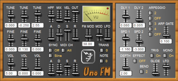 Uno FM Free Synth 