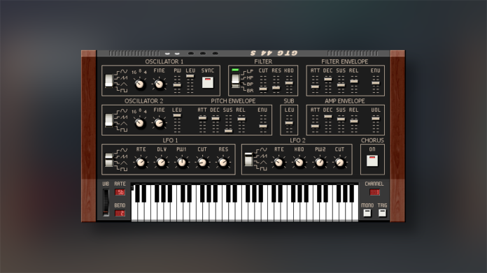 Free 44 S Old School Analog Synth VST