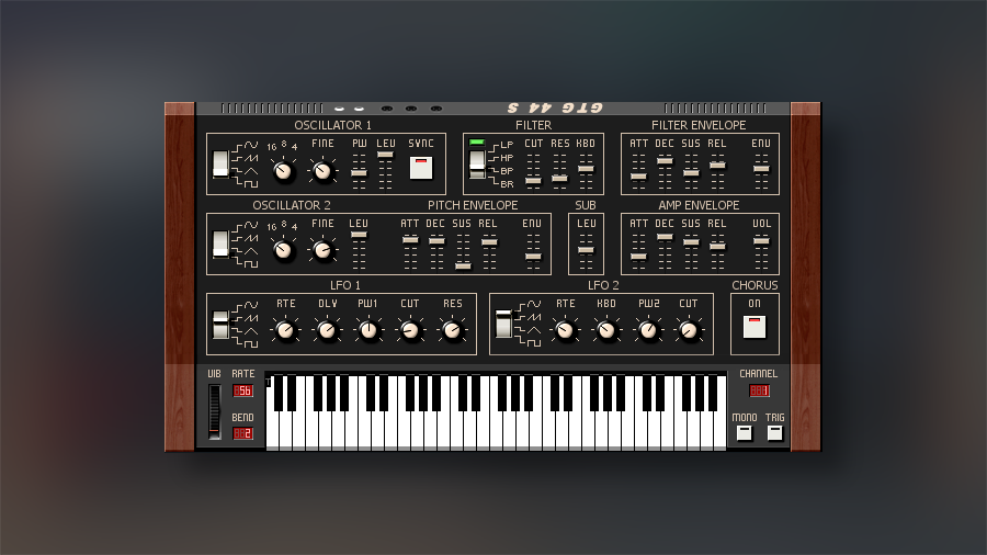 Free 44 S Old School Analog Synth VST