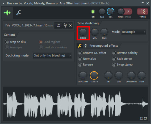 How To Change The Pitch of Vocals in FL Studio Tutorial