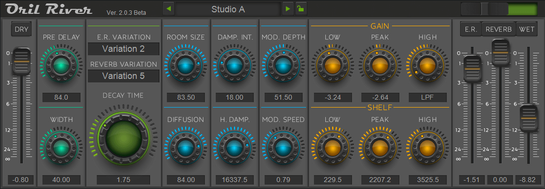 Orilriver reverb