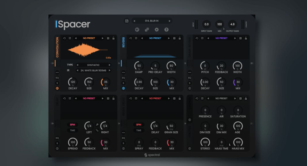 Spacer VST plugin Spacer VST plugin