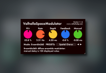 Valhalla Space Modular Chorus & Flanger VST Valhalla Space Modular Chorus VST