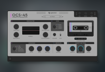 OCS-45 Cassette Simulator Lofi & Vintage Feel VST Plugin OCS 45-Cassette Simulation VST Plugin
