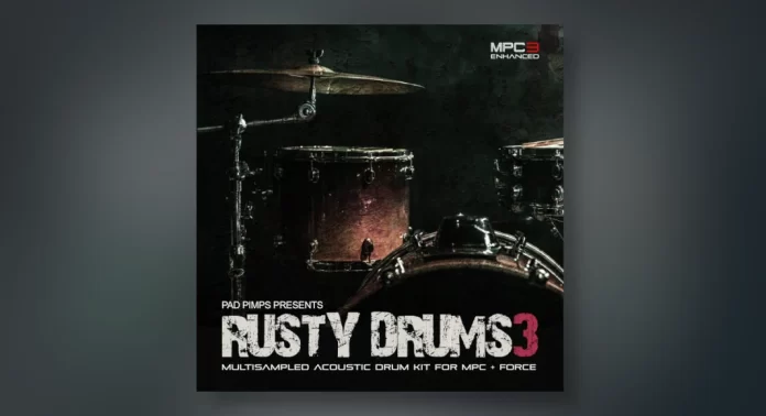 Rusty Drums Samples for Akai MPC 5000