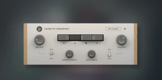 Cassette Transport Free Lofi VST Plugin Cassette transport lofi VST effect