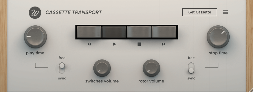 Cassette transporter lofi VST plugin
