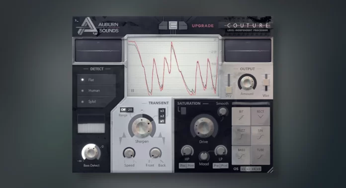 Couture free transient shaper vst plugin by Auburn Sounds