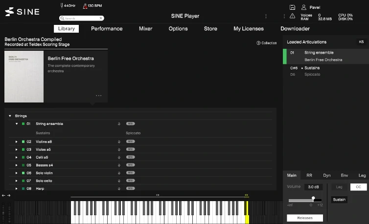 Berlin sine orchestra VST