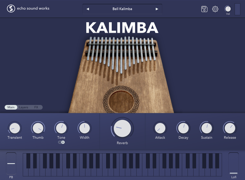 Free Kalimba VST Plugin