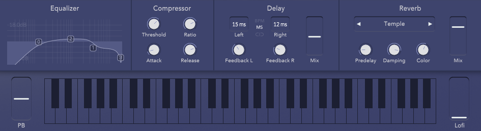 Kalimba VST Effects